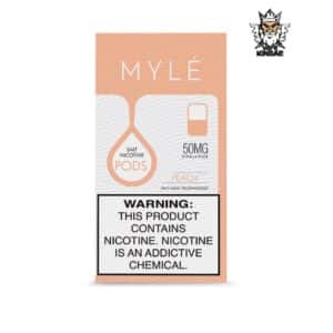 MYLE Pods V4 Peach Flavor 50mg